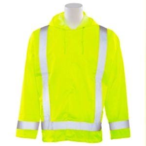 Aware Wear industrial glow in the dark safety rain jacket XL/2XL